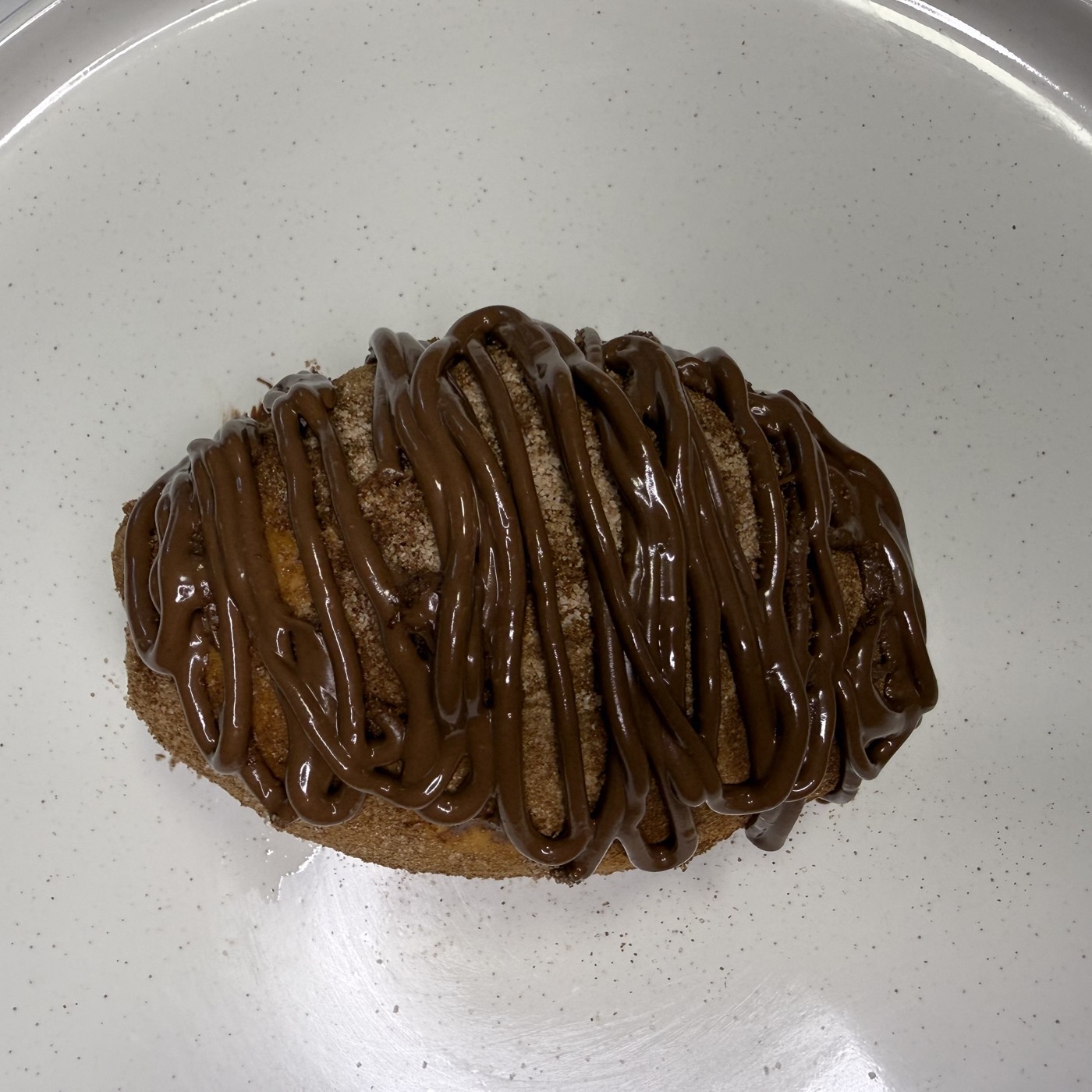 Cinnamon Sugar & Nutella Drizzle Korean salt bread Butterhole from Butterhole Bakeshop