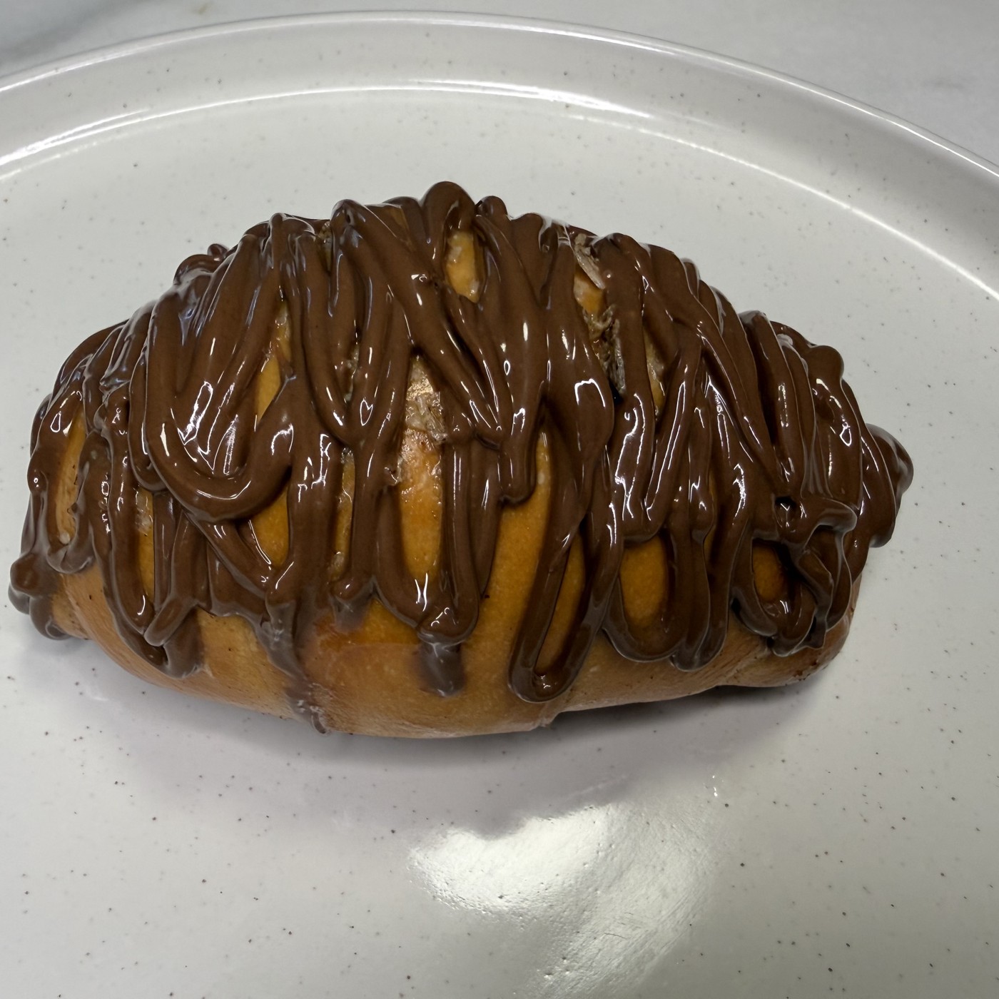 Nutella Drizzle Korean salt bread Butterhole from Butterhole Bakeshop